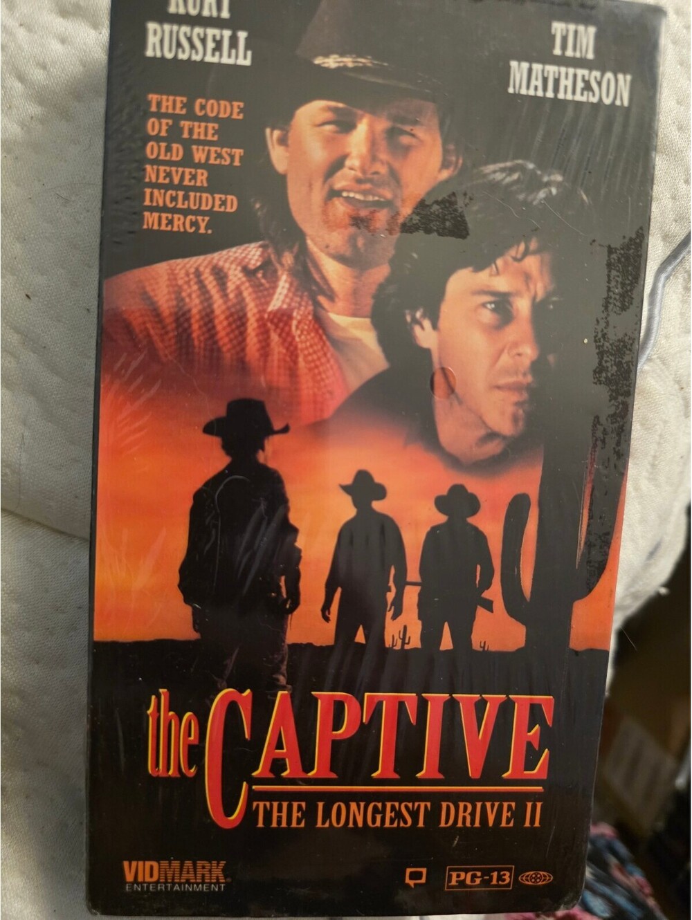 Factory sealed The Captive: The Longest Drive II VHS Movie